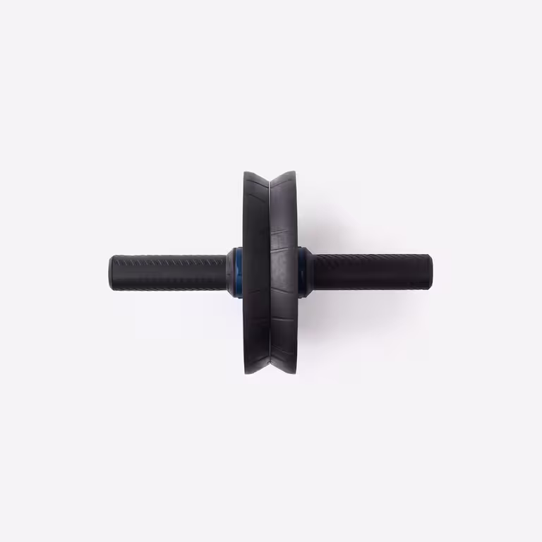 Corength Ab Wheel Roller Dual Model Latihan Beban - Hitam