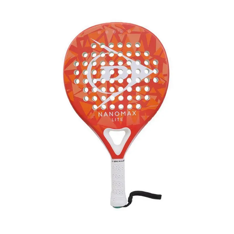 Dunlop Nanomax Lite 350 Teardrop Padel Racket Orange/White