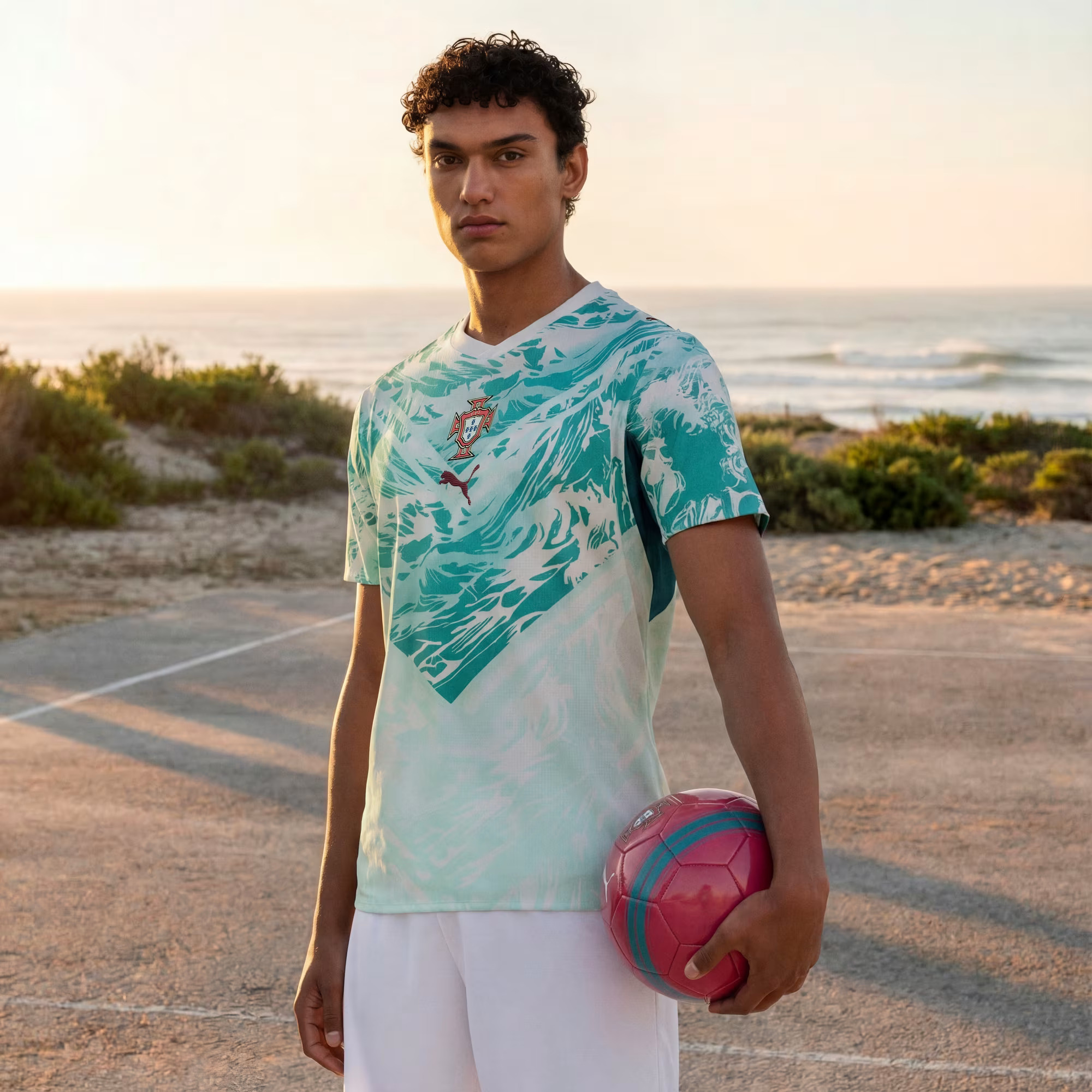 Jersey Tandang Autentik Portugal Pria